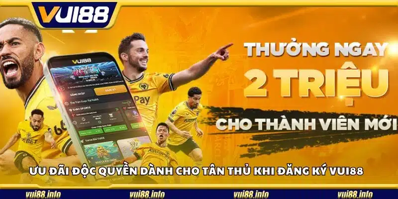 Ưu đãi độc quyền dành cho tân thủ khi đăng ký Vui88 